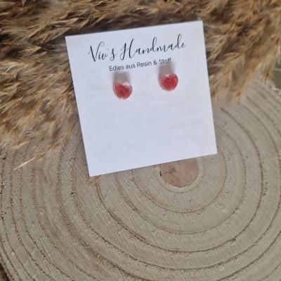 herzohrringe trockeblumen