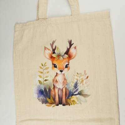 Stofftasche/-beutel Reh 2