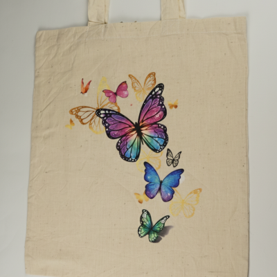 Stofftasche/-beutel Schmetterlinge