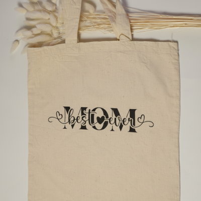 Stoffbeutel/-tasche Best Mom Ever