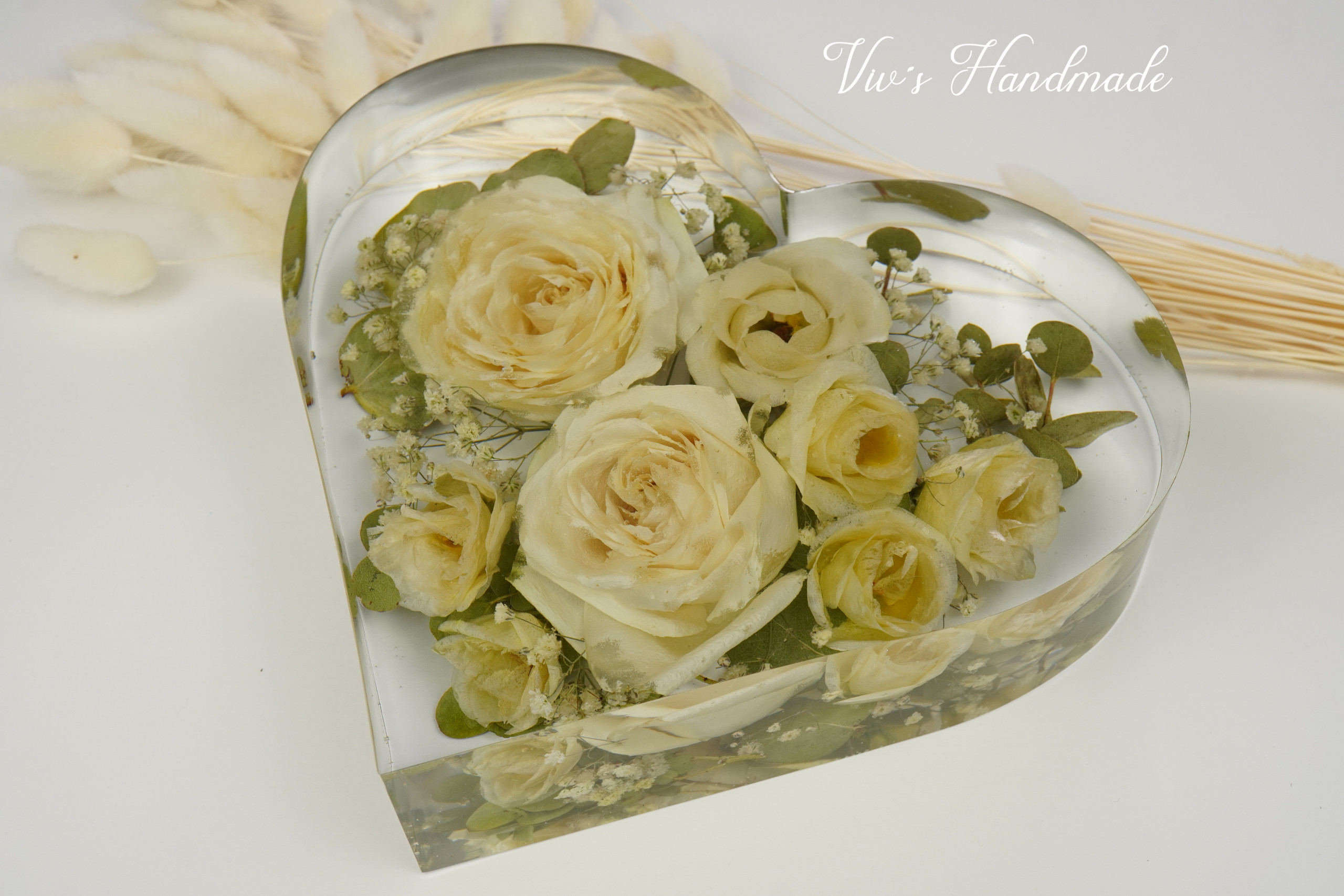 Brautstrauß konservieren / Hochzeitsstrauß Verewigung Epoxidharz