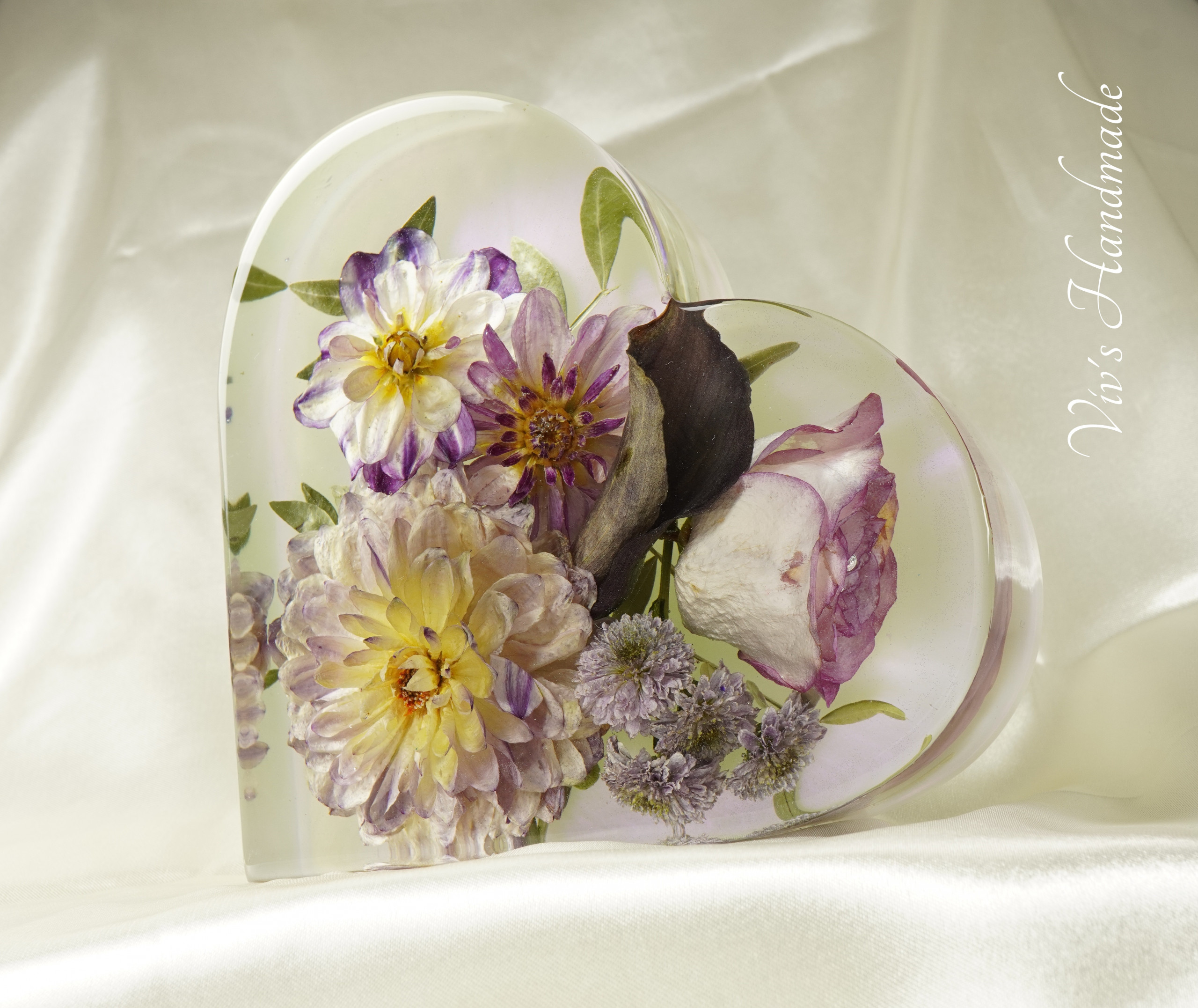 Brautstrauß konservieren / Hochzeitsstrauß Verewigung Epoxidharz