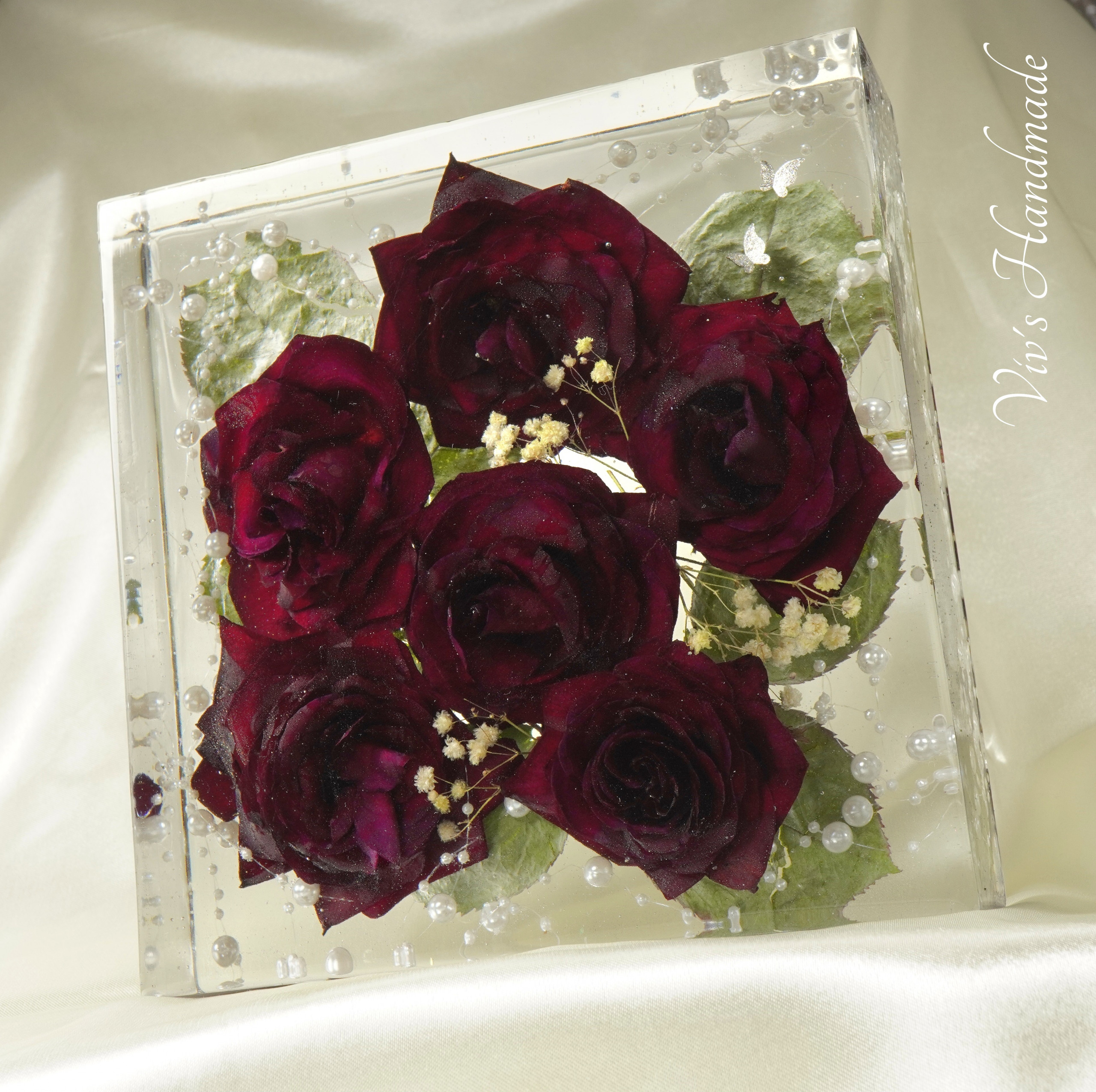 Brautstrauß konservieren / Hochzeitsstrauß Verewigung Epoxidharz