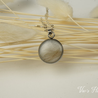 Erinnerungsschmuck Tierfell/Haare Epoxidharz