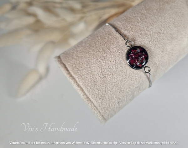 Schmuck aus Brautstrauß armband