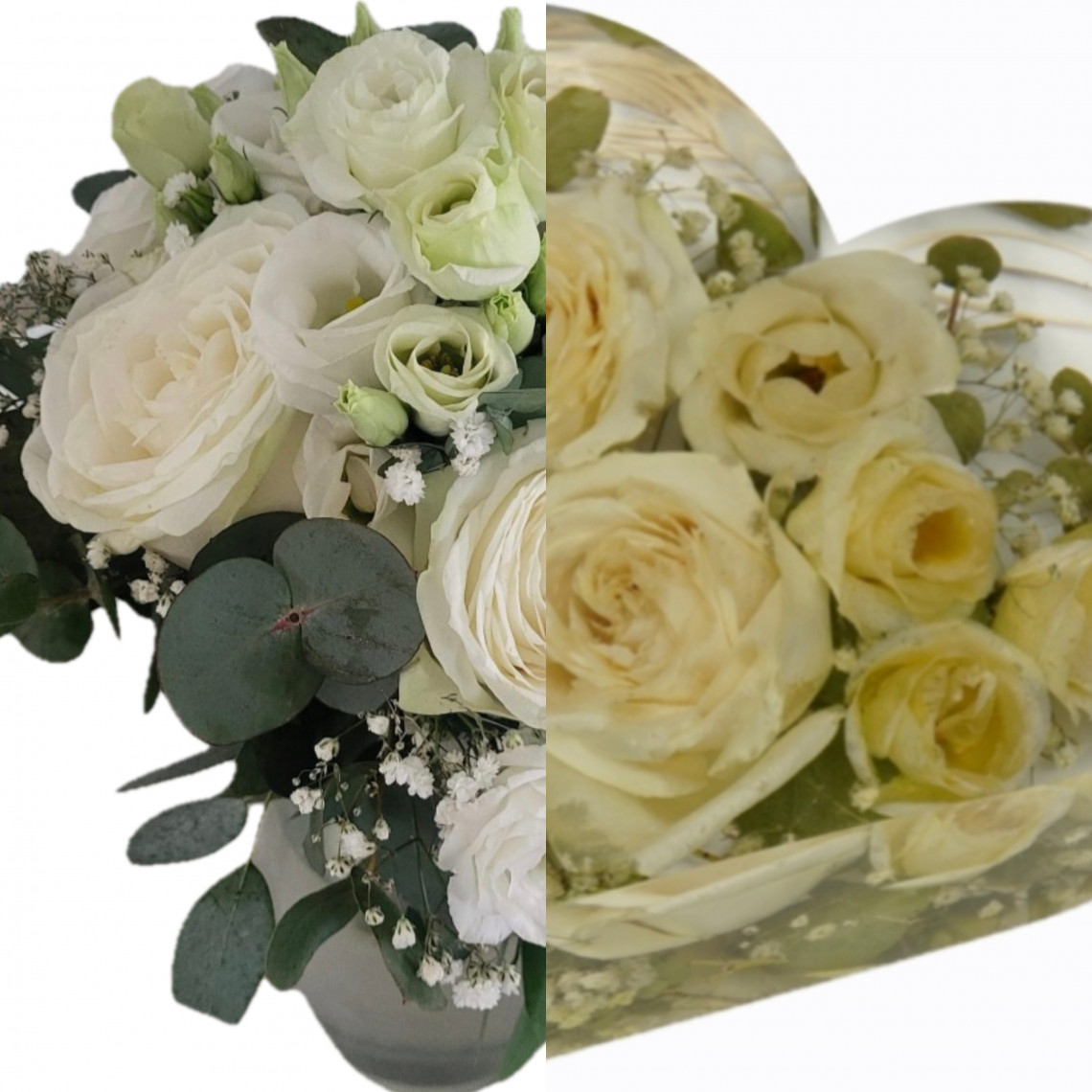 Brautstrauß konservieren in Epoxidharz